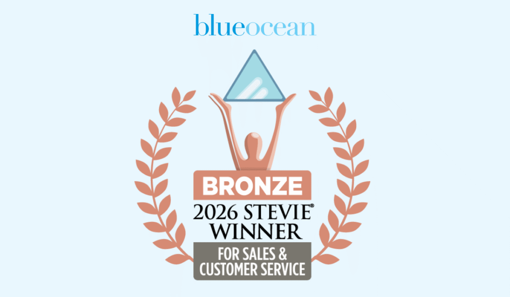 Blue Ocean Wins 2026 Bronze Stevie® Award for Customer Experience Excellence with BermudAir