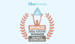 Blue Ocean Wins 2026 Bronze Stevie® Award for Customer Experience Excellence with BermudAir