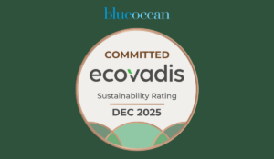 Blue Ocean Earns EcoVadis Committed Badge for Sustainability Progress